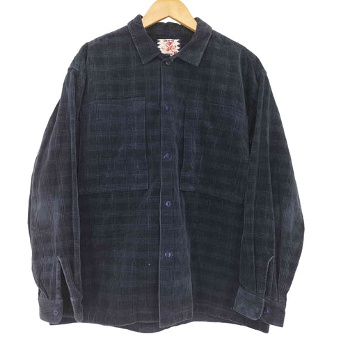 サノバチーズ SON OF THE CHEESE Cross Cord Shirt メンズ M
