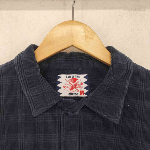 サノバチーズ SON OF THE CHEESE Cross Cord Shirt メンズ M