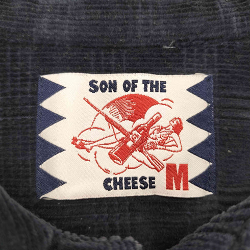 サノバチーズ SON OF THE CHEESE Cross Cord Shirt メンズ M