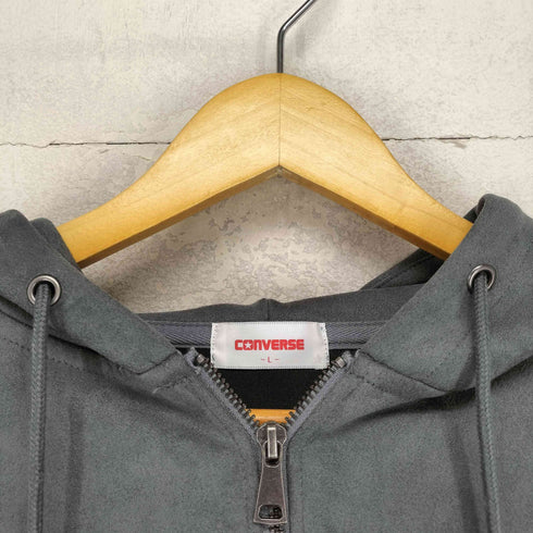 コンバース CONVERSE フェイクスエードジップパーカー メンズ JPN:L