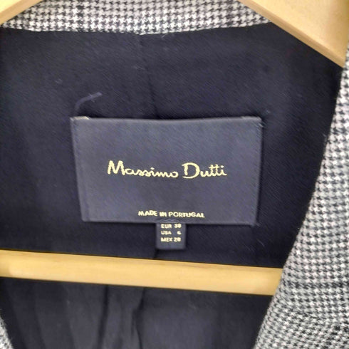 マッシモデュッティ Massimo Dutti ダブルブレストジャケット レディース EUR:38