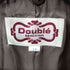 DOUBLE アルパカウール混 襟ミンクファーコート レディース 39