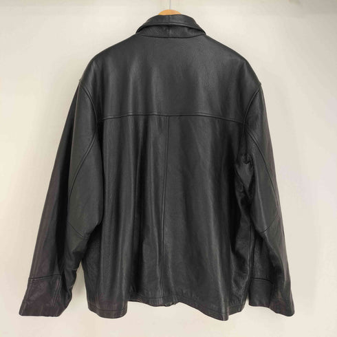 BRITCHES 90S レザー ジップアップ ジャケット メンズ import:XXL