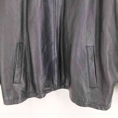 BRITCHES 90S レザー ジップアップ ジャケット メンズ import:XXL