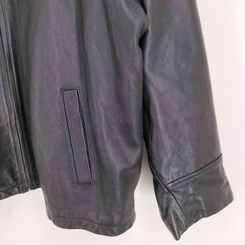BRITCHES 90S レザー ジップアップ ジャケット メンズ import:XXL