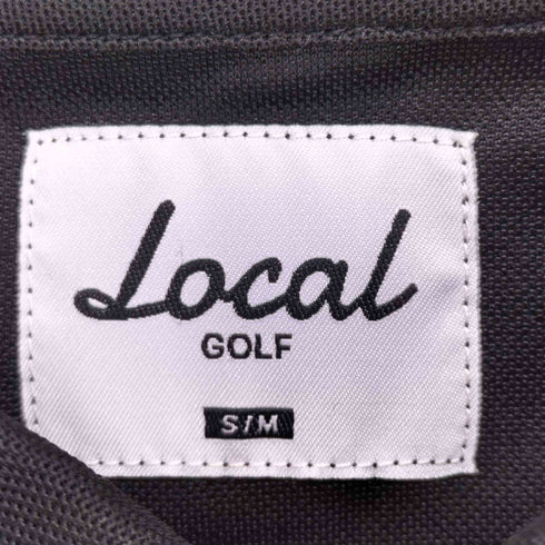 Local GOLF 両面プリントポロシャツ メンズ S/M