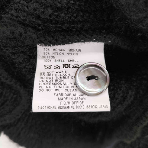 A.R.P. Premium Classic MOHAIR Cardigan メンズ