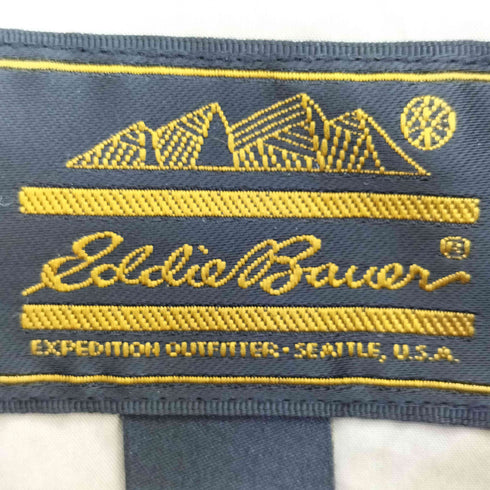 エディーバウアー Eddie Bauer 黒タグ 復刻 THERMOLITE 襟コーデュロイ キルティングジャケット メンズ import:L