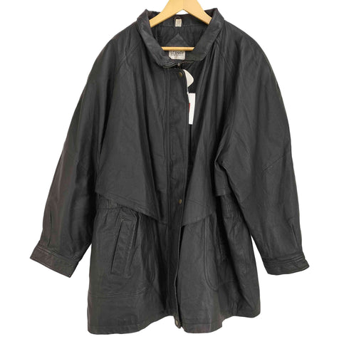 LIS BAKER デザイン レザージャケット レディース 2XL