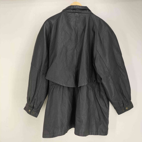 LIS BAKER デザイン レザージャケット レディース 2XL