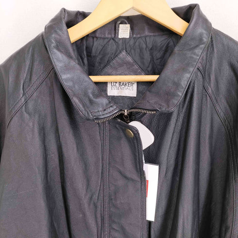 LIS BAKER デザイン レザージャケット レディース 2XL