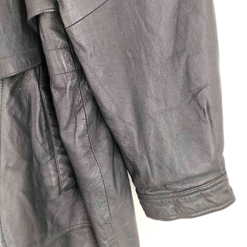 LIS BAKER デザイン レザージャケット レディース 2XL