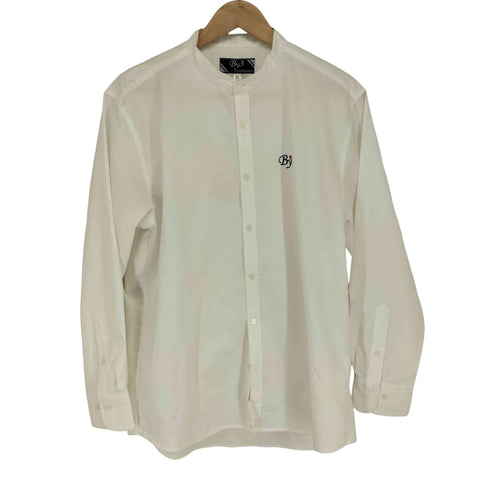 By3 バンドカラーL/S シャツ メンズ LL