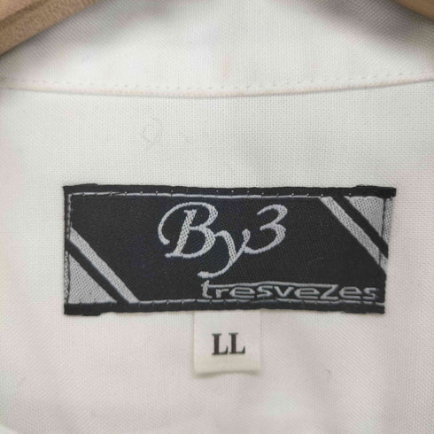 By3 バンドカラーL/S シャツ メンズ LL