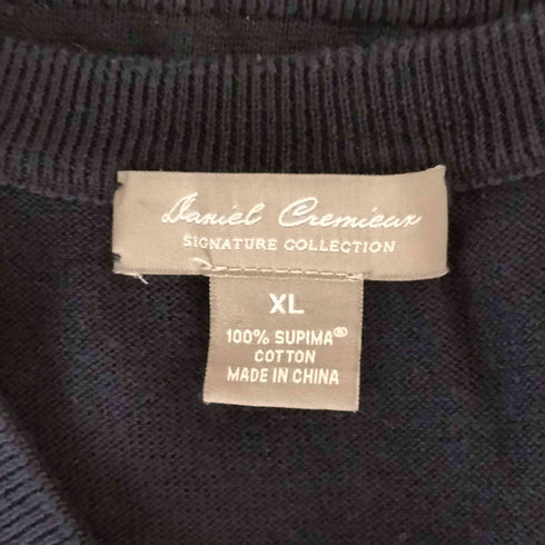 ダニエルクレミュ DANIEL CREMIEUX コットンニットベスト メンズ JPN:XL