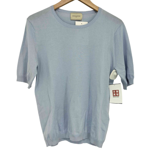 ユナイテッドアローズ UNITED ARROWS シルク混 半袖ニット レディース