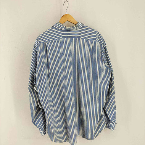 ポロバイラルフローレン Polo by RALPH LAUREN CLASSIC FIT ポニー刺繍 ストライプシャツ メンズ import:XXL