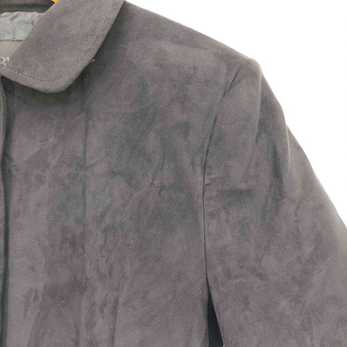 ザラ ZARA フェイクスエード クロップドジャケット レディース import:S