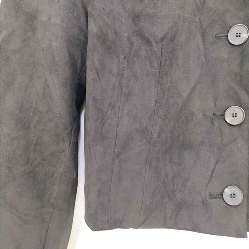 ザラ ZARA フェイクスエード クロップドジャケット レディース import:S