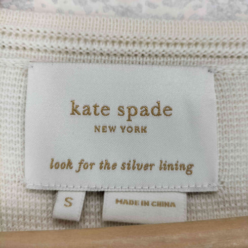 ケイトスペードニューヨーク kate spade NEW YORK バイカラーウールリボンワンピース レディース S