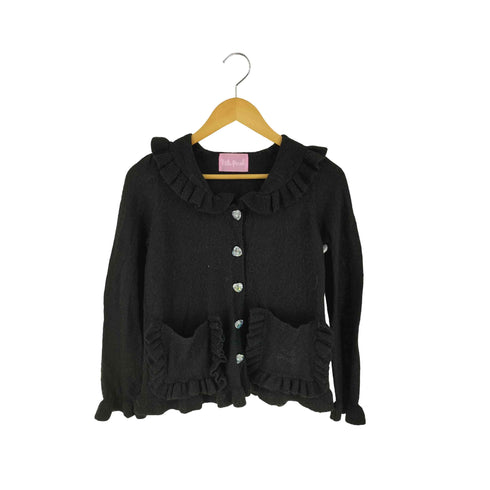 NILE PERCH セーラーカラー フリル カーディガン レディース