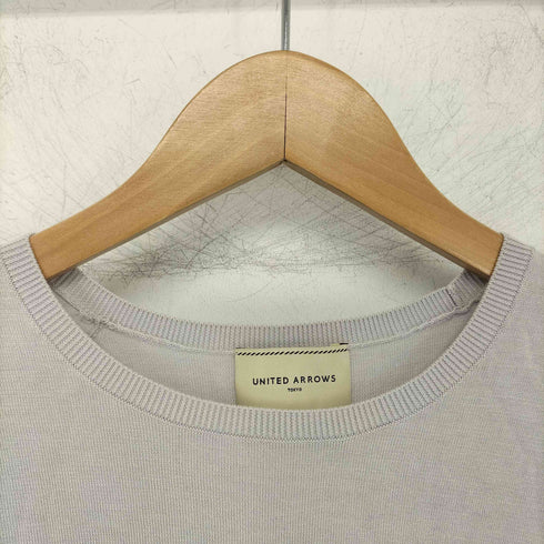 ユナイテッドアローズ UNITED ARROWS シルク混 半袖ニット レディース