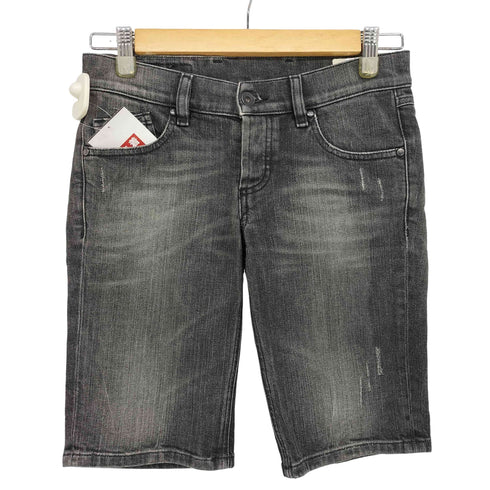 ディーゼル DIESEL ダメージ加工 ボタンフライ デニム ショーツ Y2K レディース W24