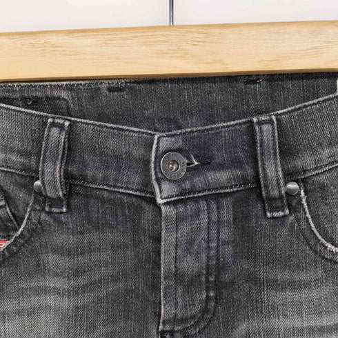ディーゼル DIESEL ダメージ加工 ボタンフライ デニム ショーツ Y2K レディース W24