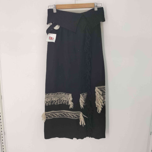 ワイズ Ys 25SS Jacquard Skirt ニットスカート レディース JPN:2