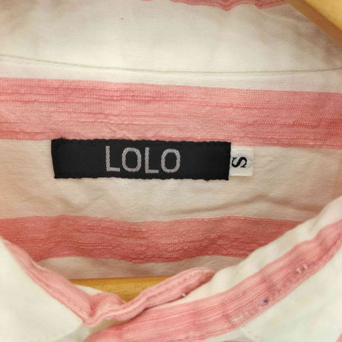 ロロ LOLO L/S ボーダーシャツ レディース import:S