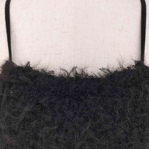 ノーリーズ NOLLEY’S 24aw チュールフェザーヤーンニットビスチェ レディース JPN:38