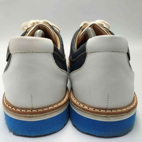 カステルバジャック CASTELBAJAC 00-10S 英国国旗柄 ユニオンジャック レザー スニーカー メンズ JPN:27