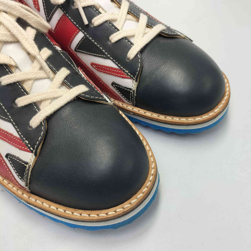 カステルバジャック CASTELBAJAC 00-10S 英国国旗柄 ユニオンジャック レザー スニーカー メンズ JPN:27