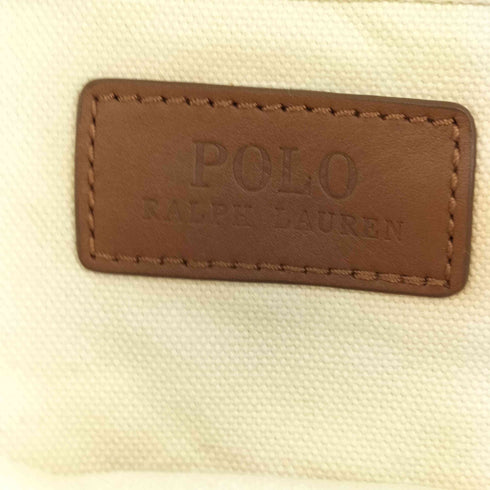 ポロラルフローレン POLO RALPH LAUREN ロゴアップリケ キャンバス トートバッグ メンズ