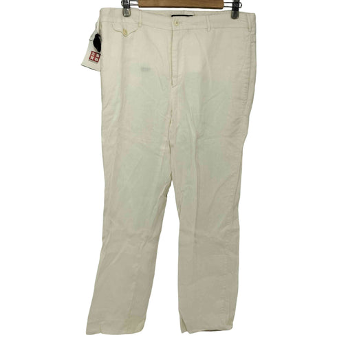 ポロバイラルフローレン Polo by RALPH LAUREN 90s サイドアジャスター リネン スラックス メンズ 34/32