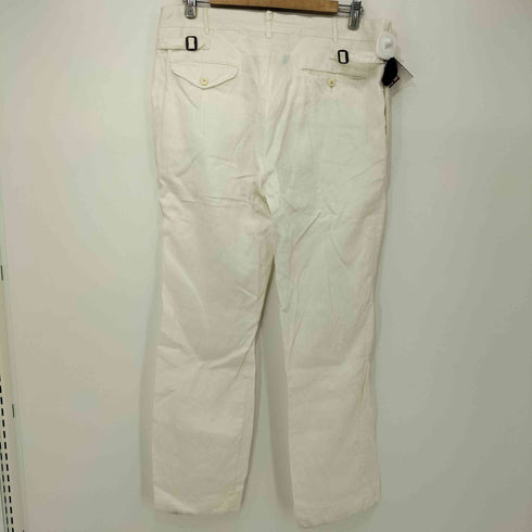 ポロバイラルフローレン Polo by RALPH LAUREN 90s サイドアジャスター リネン スラックス メンズ 34/32