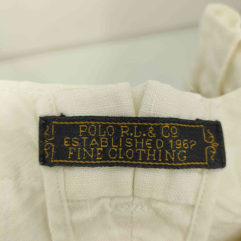 ポロバイラルフローレン Polo by RALPH LAUREN 90s サイドアジャスター リネン スラックス メンズ 34/32
