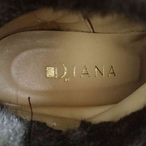 ダイアナ DIANA ベルトファーヒールブーツ レディース JPN:23