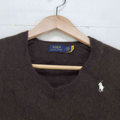 ポロラルフローレン POLO RALPH LAUREN ポニー刺繍 カシミヤ混セーター レディース S