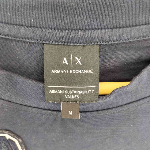 アルマーニエクスチェンジ ARMANI EXCHANGE Heavy Cotton T-Shirt With Logo ロゴ ヘビー コットン Tシャツ メンズ import:M