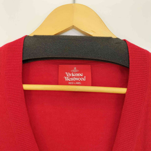 ヴィヴィアンウエストウッドレッドレーベル Vivienne Westwood RED LABEL オーブ刺繍 カーディガン レディース 00