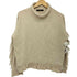 マックスマーラウィークエンド MAX MARA WEEKEND フリンジ ハイネック ウールニット セーター レディース import:M