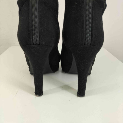 エスペランサ ESPERANZA バックジップヒールロングブーツ レディース S