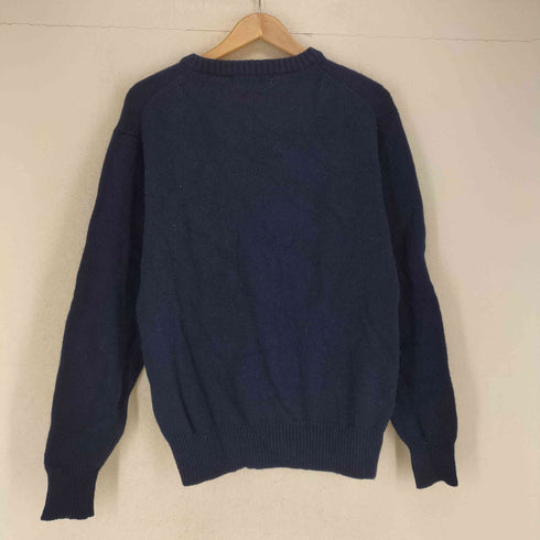 ポロバイラルフローレン Polo by RALPH LAUREN ポニー刺繍 Vネックウールセーター メンズ M