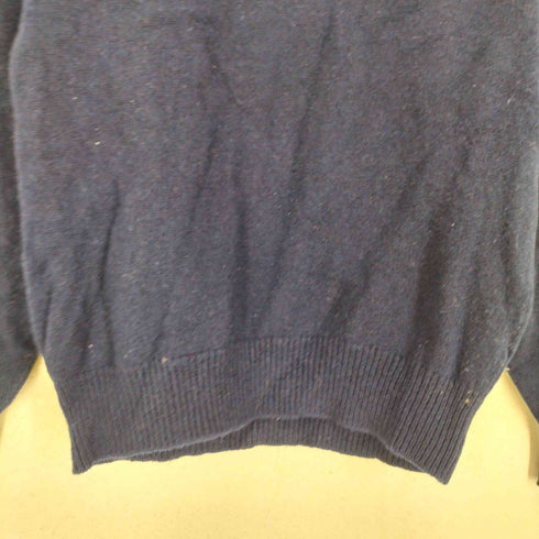 ポロバイラルフローレン Polo by RALPH LAUREN ポニー刺繍 Vネックウールセーター メンズ M