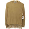 マックスマーラ MAX MARA ウールキャメル フリンジ ニットセーター レディース import:S