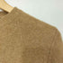 マックスマーラ MAX MARA ウールキャメル フリンジ ニットセーター レディース import:S