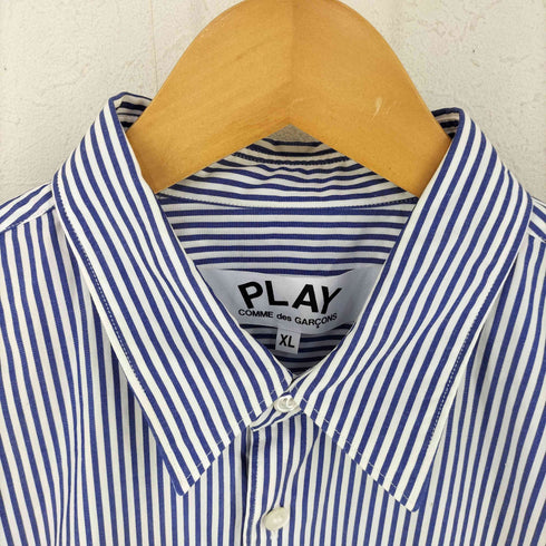プレイコムデギャルソン PLAY COMME des GARCONS Cdg X Play Blouse Stripe メンズ JPN:XL
