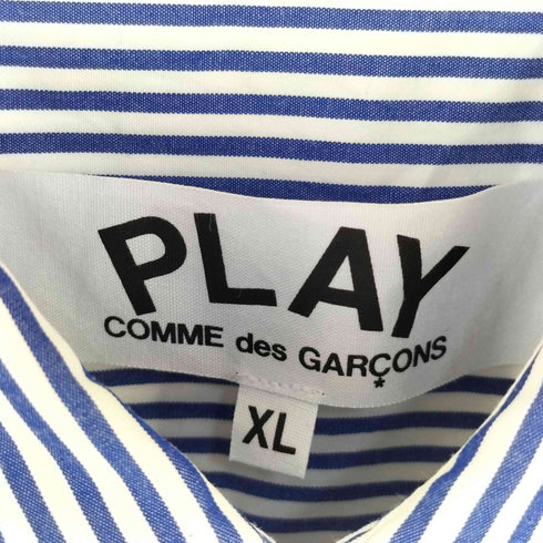プレイコムデギャルソン PLAY COMME des GARCONS Cdg X Play Blouse Stripe メンズ JPN:XL