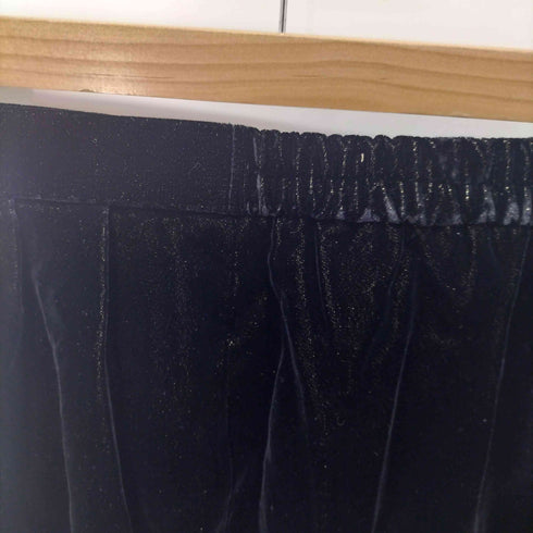 LA TOUR リボンデザイン ラメ ベルベットスカート レディース 9